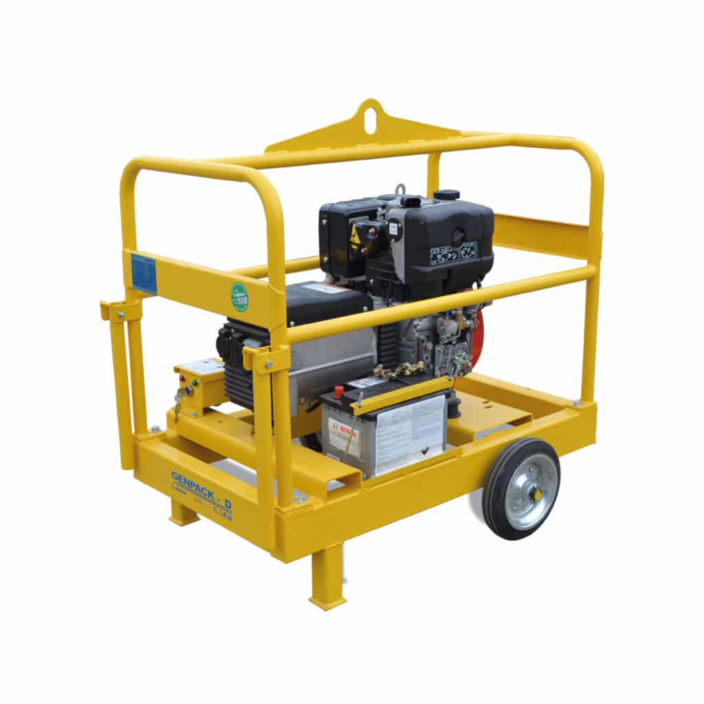 GENERADOR 6 KVA DIESEL GENPACK