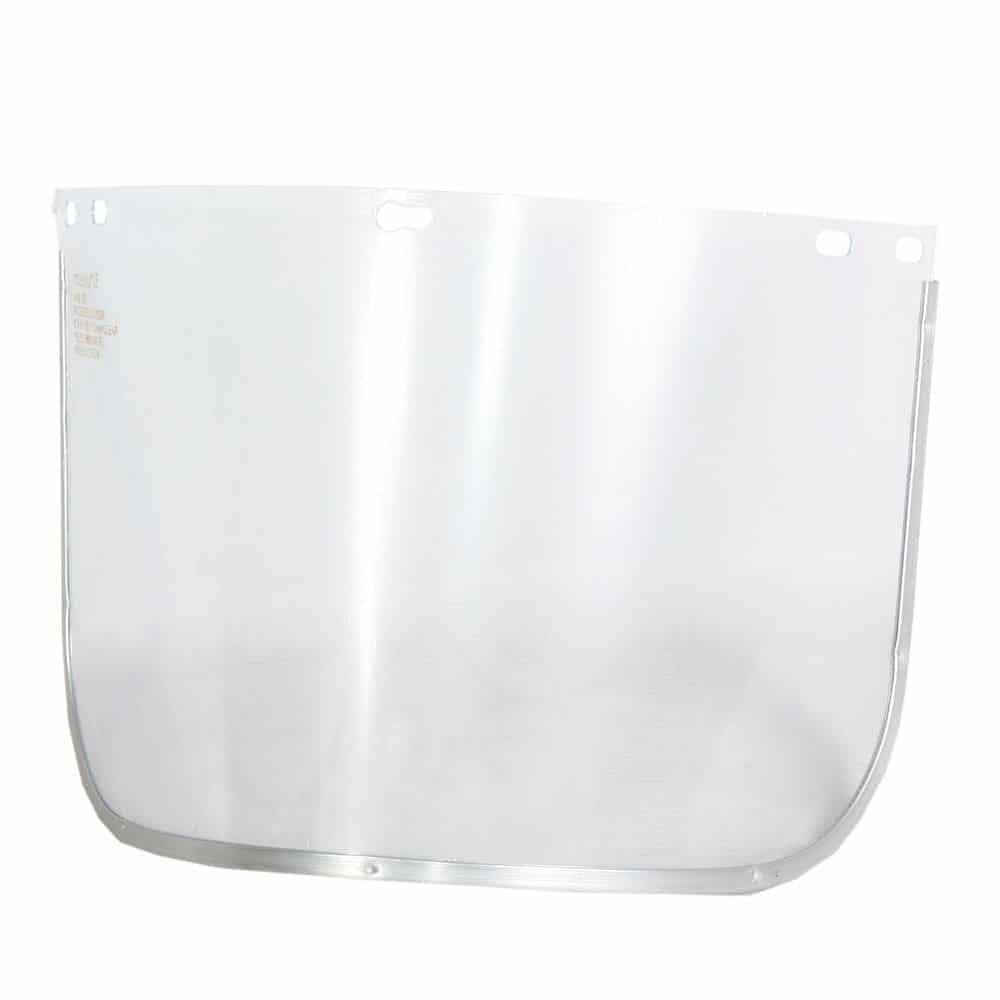 VISOR POLICARBONATO RIBETE ALUMINIO 8X16
